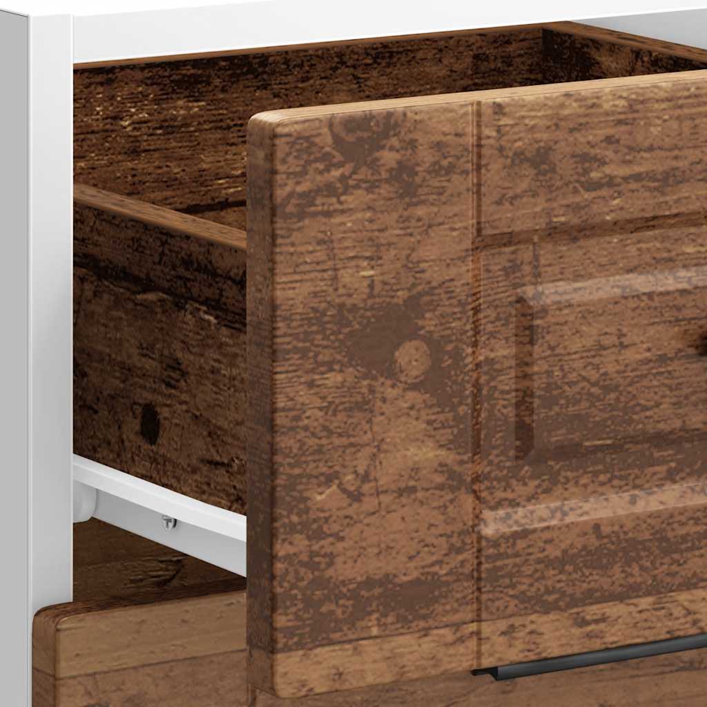 vidaXL ντουλάπι βάσης κουζίνας Porto Παλαιό ξύλο κατασκευασμένο ξύλο