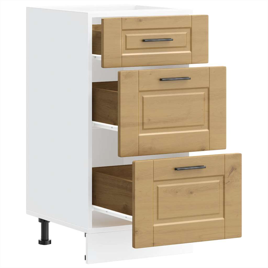 vidaXL ντουλάπι βάσης κουζίνας Porto Δρυς τεχνίτης κατασκευασμένο ξύλο