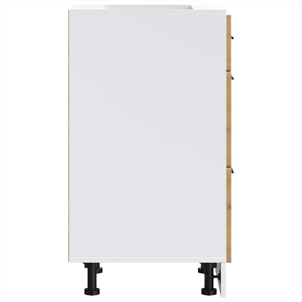 vidaXL ντουλάπι βάσης κουζίνας Porto Δρυς τεχνίτης κατασκευασμένο ξύλο