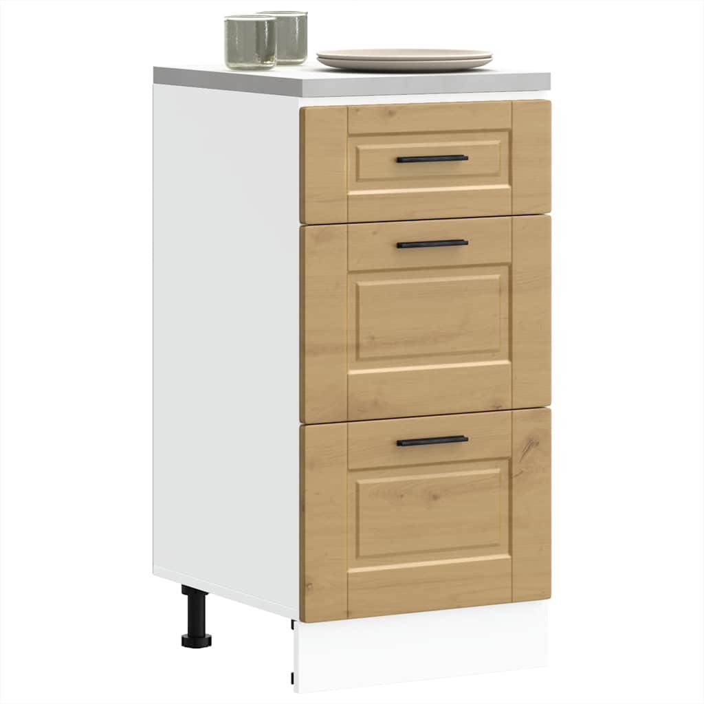 vidaXL ντουλάπι βάσης κουζίνας Porto Δρυς τεχνίτης κατασκευασμένο ξύλο