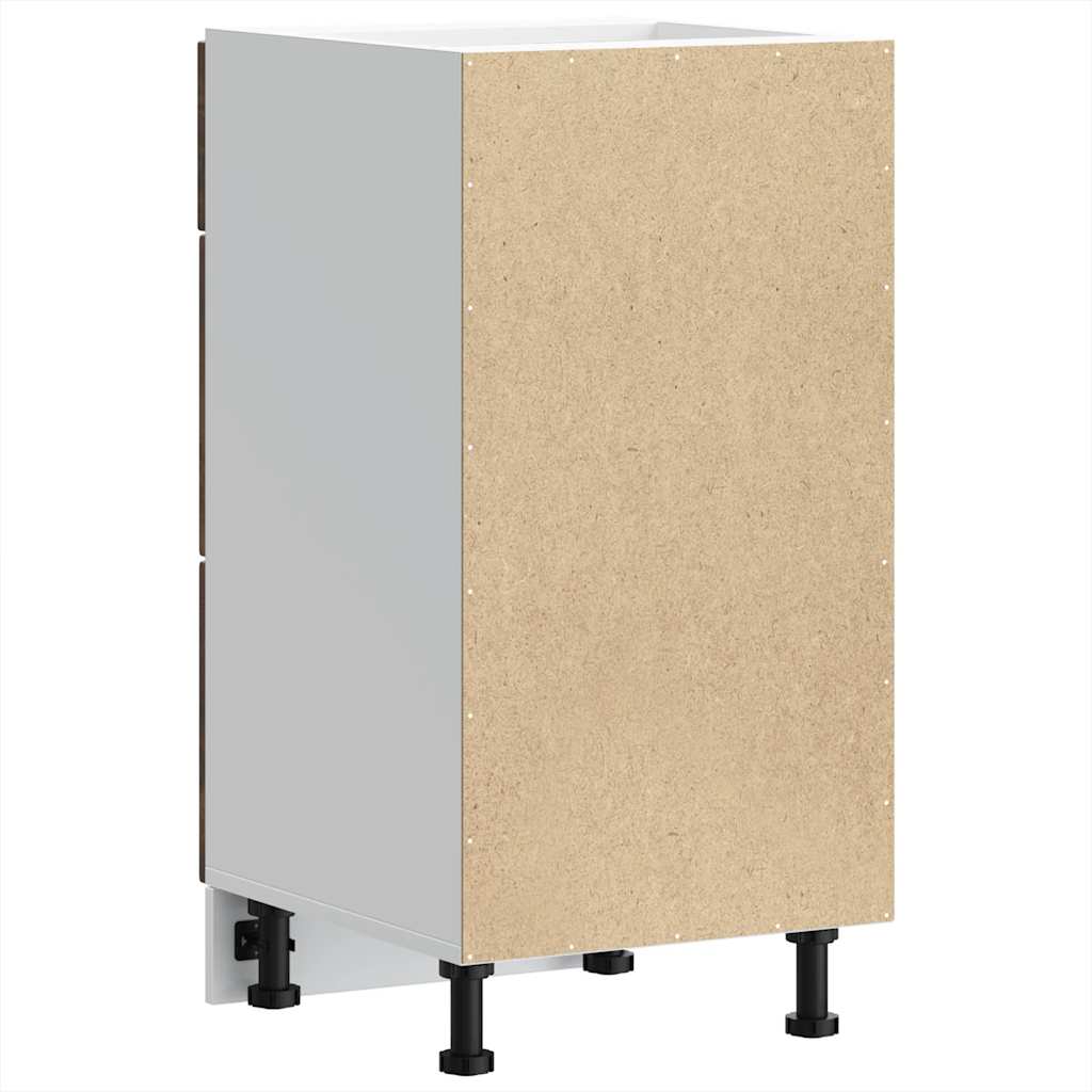 vidaXL ντουλάπι βάσης κουζίνας Lucca Καπνιστή βελανιδιά