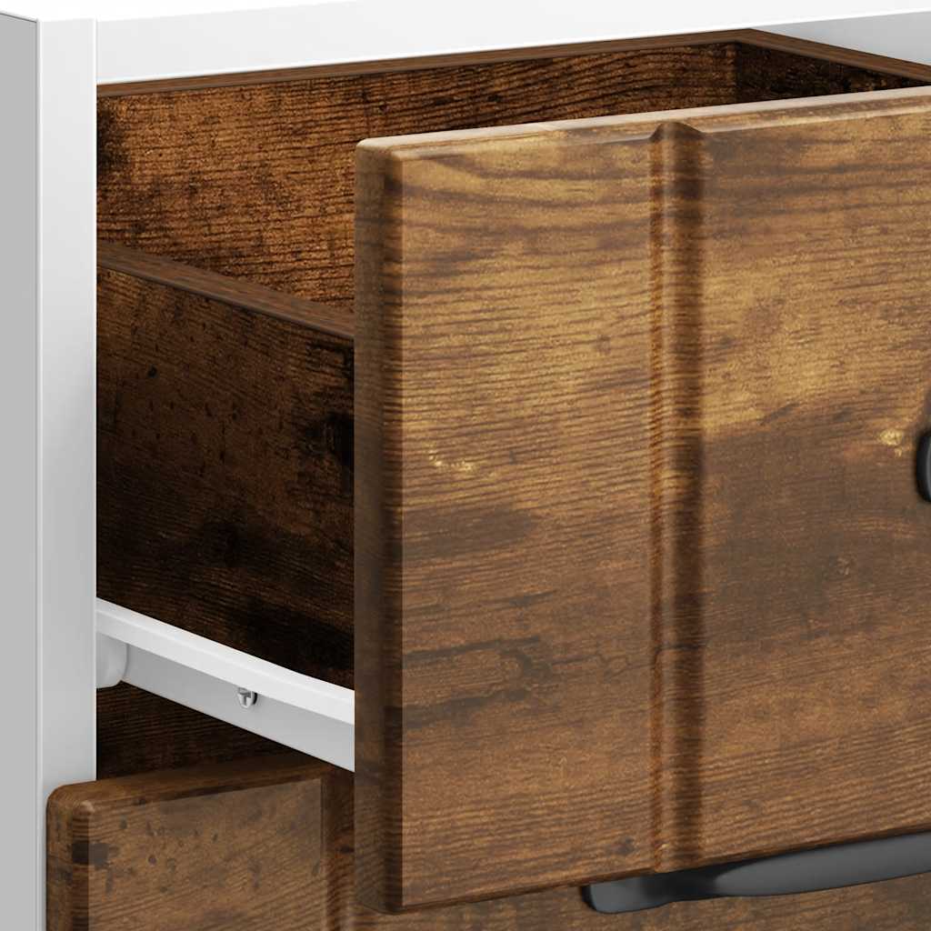 vidaXL ντουλάπι βάσης κουζίνας Lucca Καπνιστή βελανιδιά