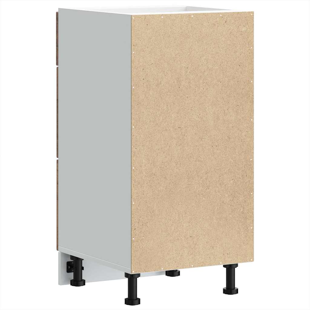 vidaXL ντουλάπι βάσης κουζίνας Lucca Παλαιό ξύλο κατασκευασμένο ξύλο