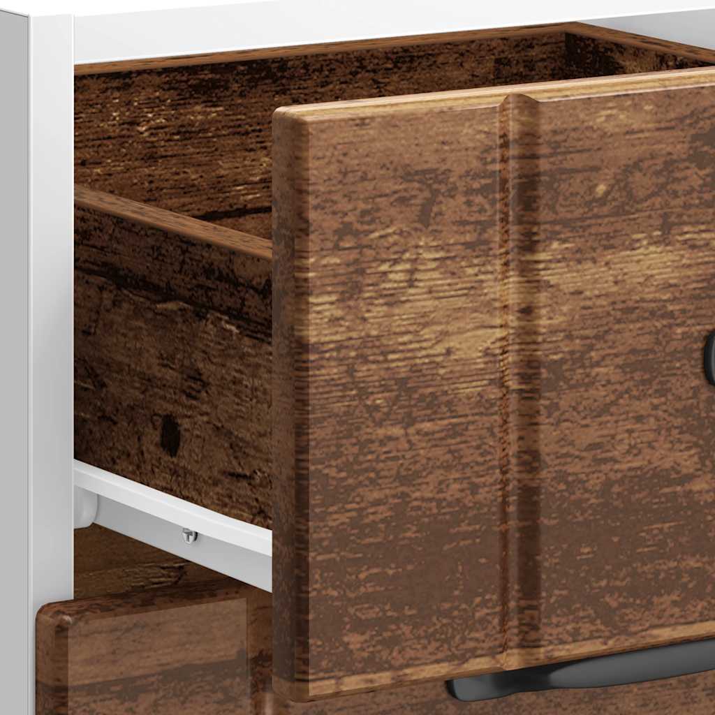 vidaXL ντουλάπι βάσης κουζίνας Lucca Παλαιό ξύλο κατασκευασμένο ξύλο