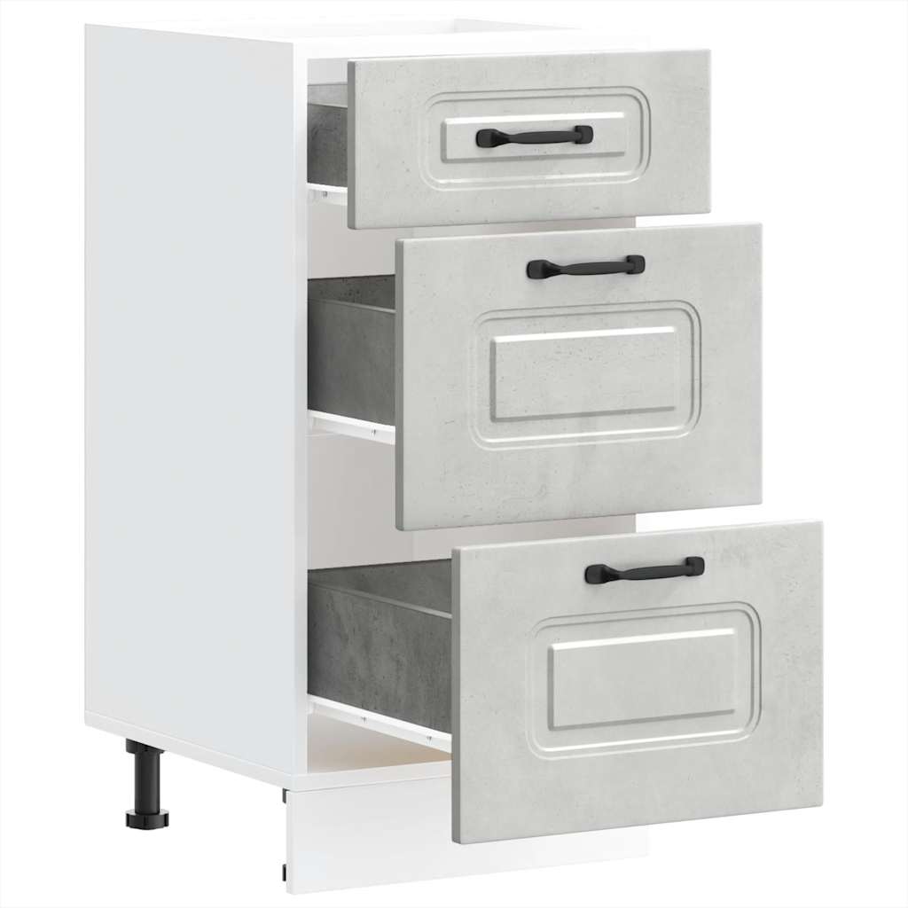 vidaXL ντουλάπι βάσης κουζίνας Kalmar από Επεξεργασμένο Ξύλο