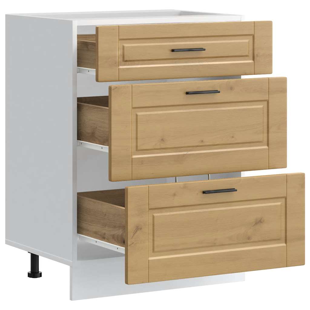 vidaXL ντουλάπι βάσης κουζίνας Porto Δρυς τεχνίτης κατασκευασμένο ξύλο