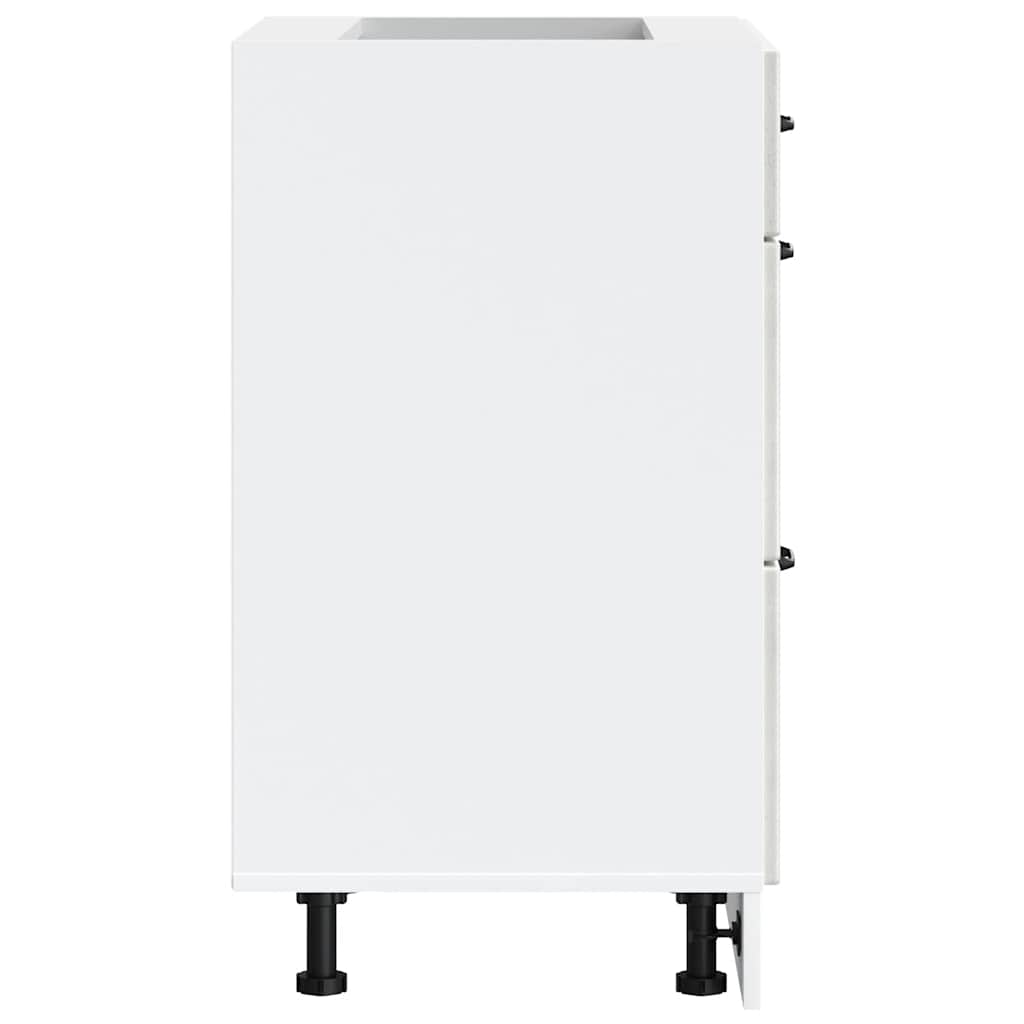 vidaXL ντουλάπι βάσης κουζίνας Lucca Μπετόν Γκρι κατασκευασμένο ξύλο