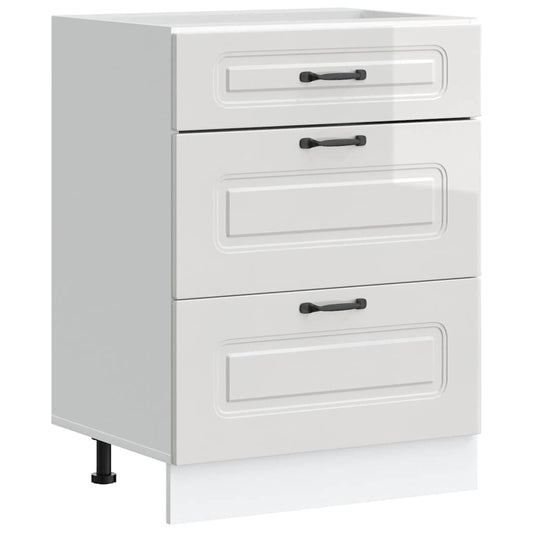 vidaXL ντουλάπι βάσης κουζίνας Kalmar από Επεξεργασμένο Ξύλο