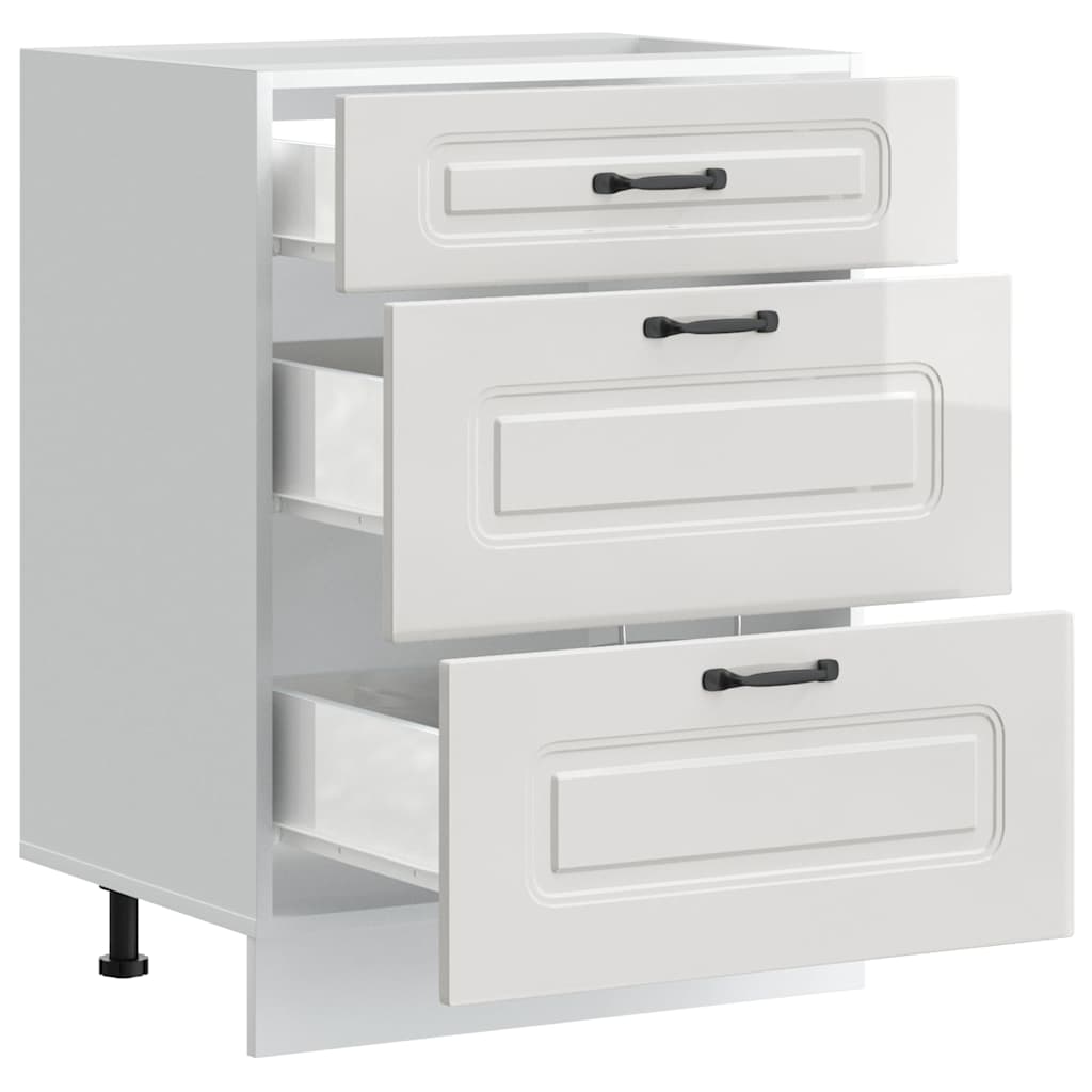 vidaXL ντουλάπι βάσης κουζίνας Kalmar από Επεξεργασμένο Ξύλο