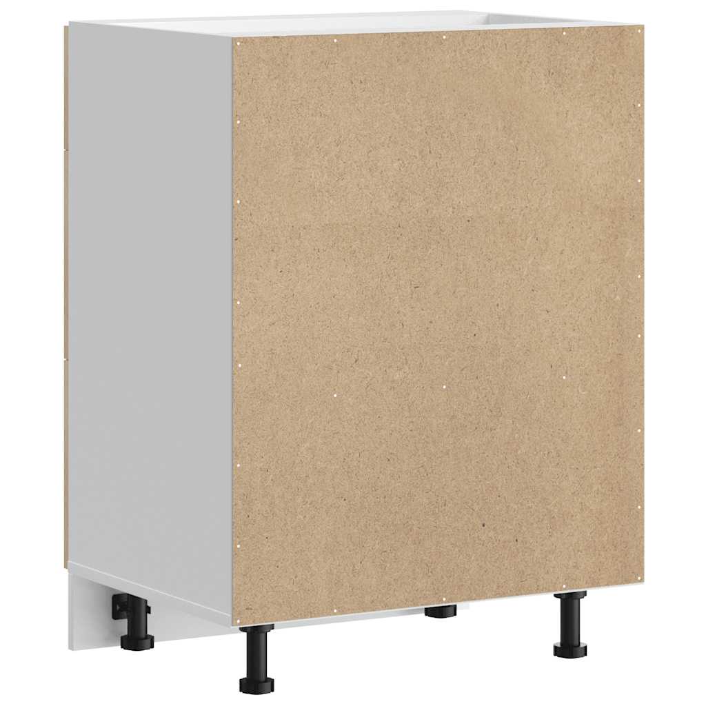 vidaXL ντουλάπι βάσης κουζίνας Kalmar Sonoma δρυς Επεξεργασμένο Ξύλο