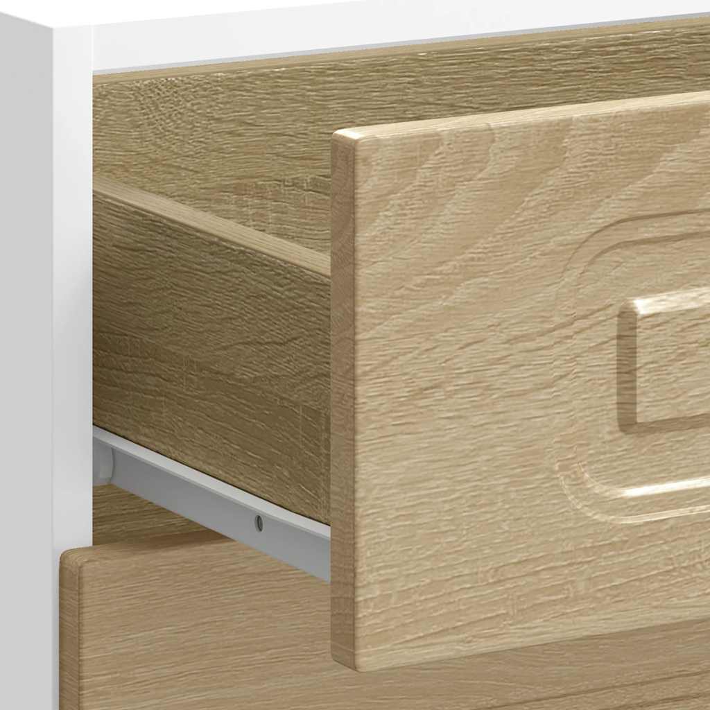 vidaXL ντουλάπι βάσης κουζίνας Kalmar Sonoma δρυς Επεξεργασμένο Ξύλο