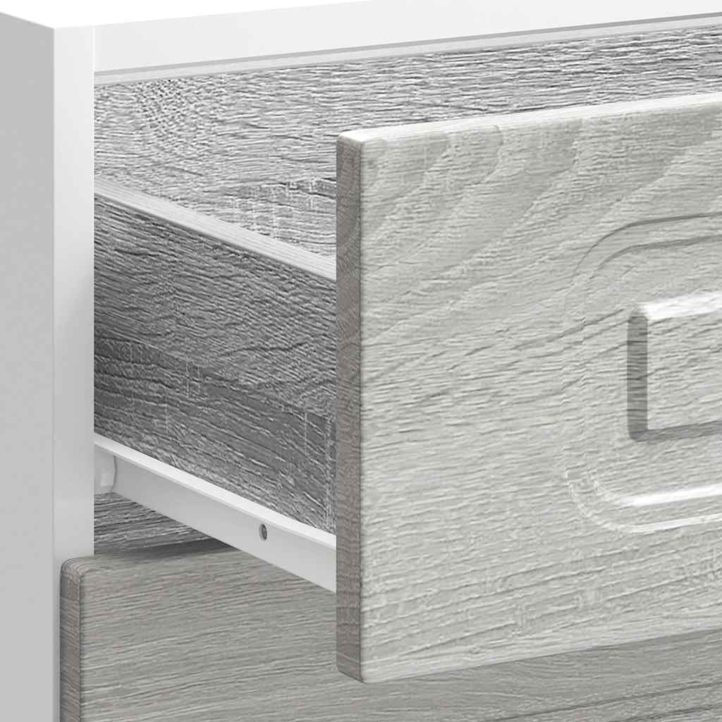 vidaXL ντουλάπι βάσης κουζίνας Kalmar Γκρι sonoma Επεξεργασμένο Ξύλο