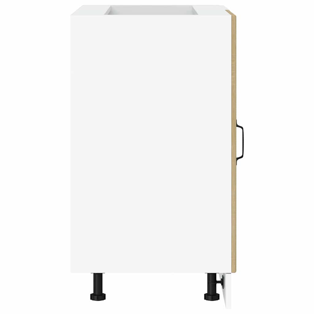 vidaXL Ντουλάπι βάσης νεροχύτη Lyon Sonoma Δρυς από Επεξεργασμένο Ξύλο