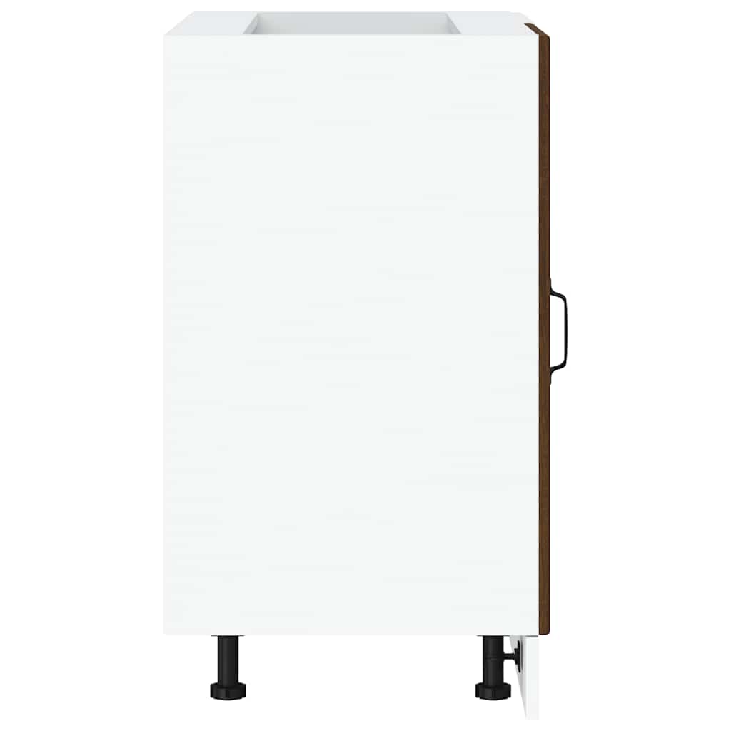 vidaXL Βάση Νιπτήρα "Lyon" Καφέ Δρυς από Τεχνητό Ξύλο