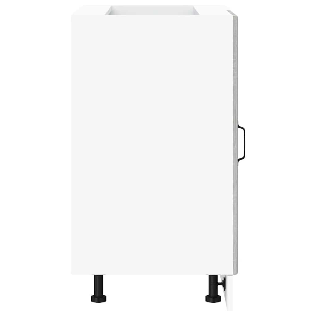 vidaXL ντουλάπι βάσης κουζίνας Porto Γκρίζο Σονόμα κατασκευασμένο ξύλο