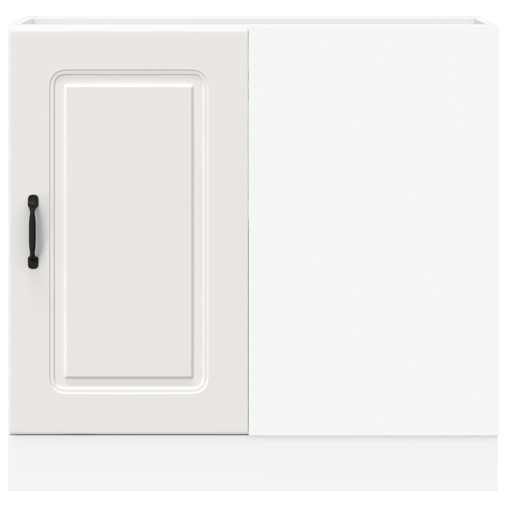 vidaXL ντουλάπι βάσης κουζίνας Kalmar Λευκό από Επεξεργασμένο Ξύλο