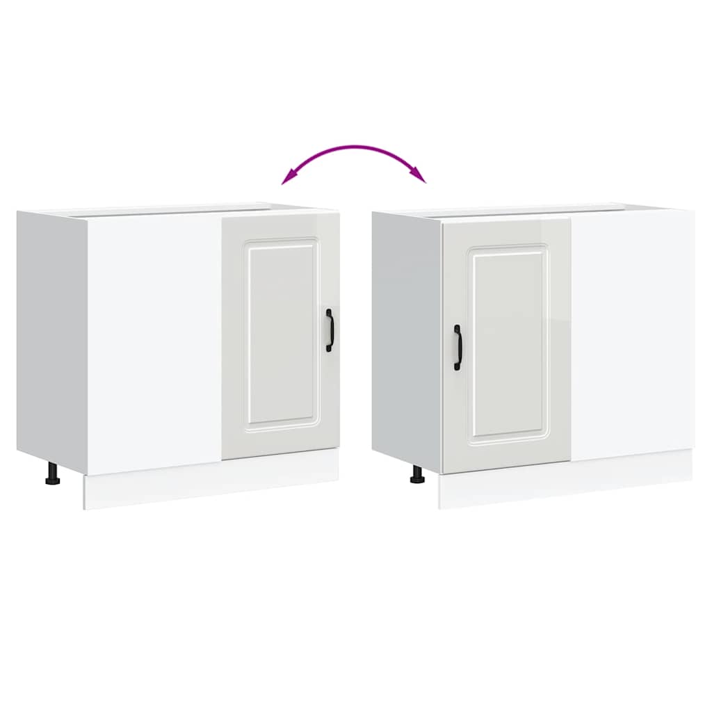 vidaXL ντουλάπι βάσης κουζίνας Kalmar από Επεξεργασμένο Ξύλο