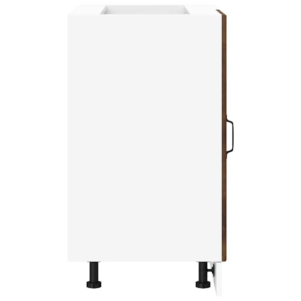 vidaXL ντουλάπι βάσης κουζίνας Kalmar Καπνιστή δρυς Επεξεργασμένο Ξύλο