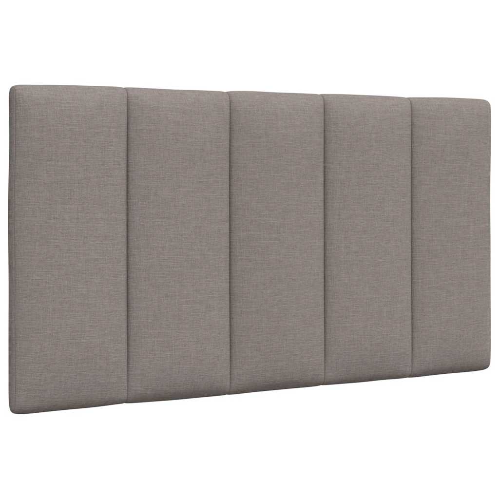 vidaXL Σκελετός Κρεβατιού Χωρίς Στρώμα Hanko Taupe 90x190 εκ. Υφασμάτινο