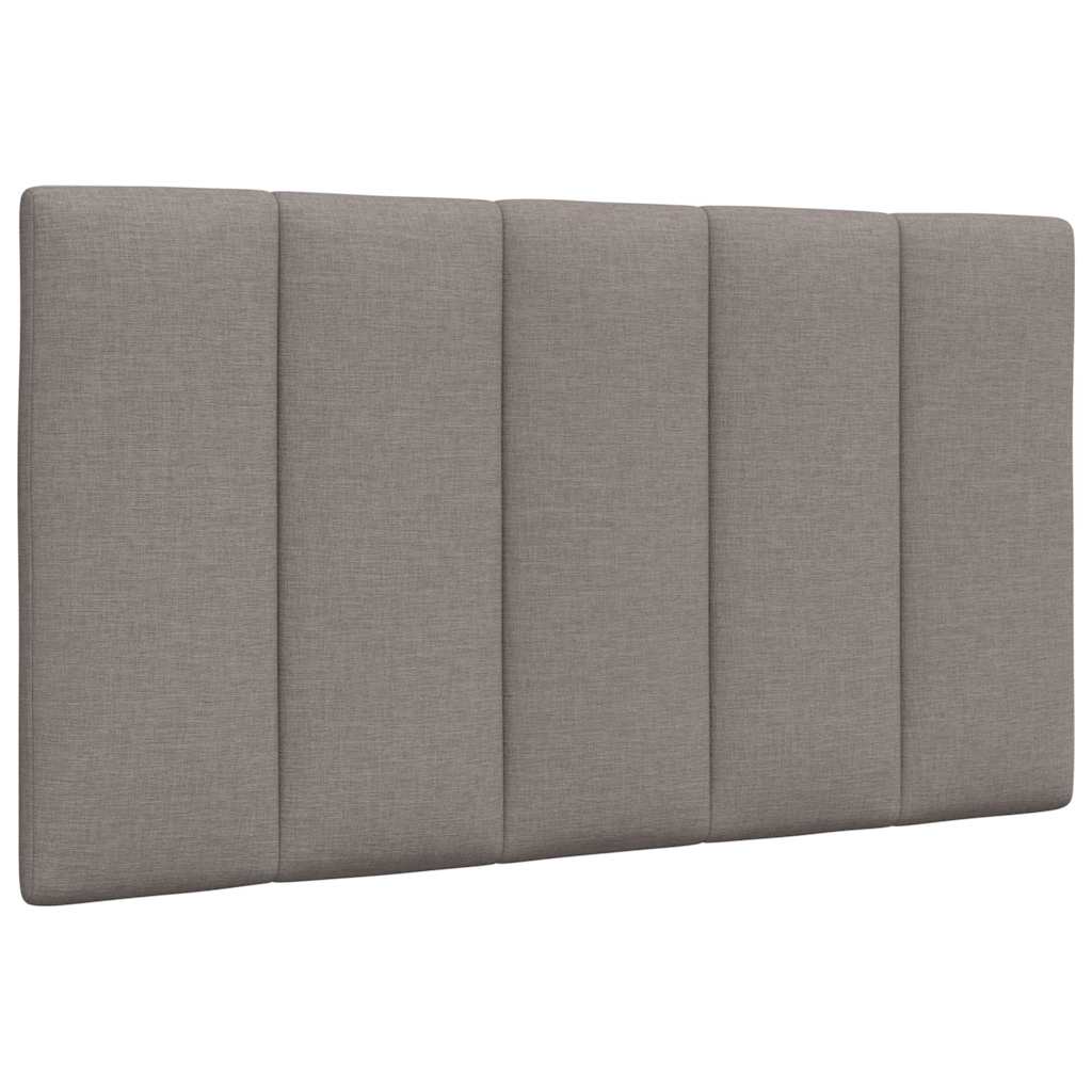 vidaXL Σκελετός Κρεβατιού Χωρίς Στρώμα Hanko Taupe 90x200 εκ. Υφασμάτινο