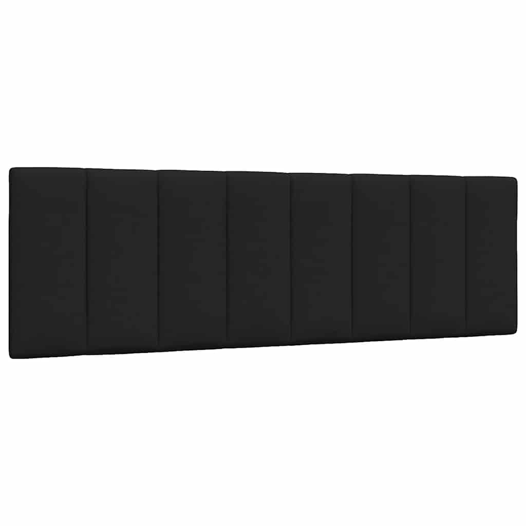 vidaXL Σκελετός Κρεβατιού Χωρίς Στρώμα Μαύρο 160x200 εκ.Υφασμάτινο