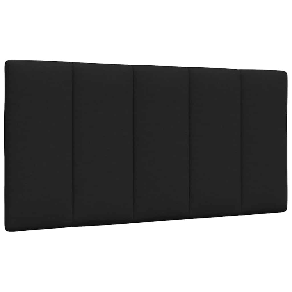 vidaXL Κρεβάτι με Στρώμα Hanko Μαύρο 100 x 200 εκ. Υφασμάτινο