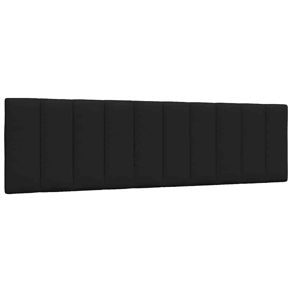 vidaXL Κρεβάτι Μαύρο 180x200 εκ. Υφασμάτινο