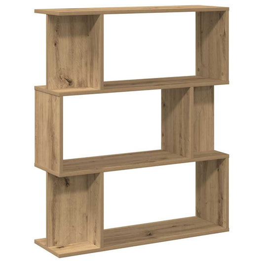 vidaXL Ντουλάπι βιβλίων Artisan Oak 80x24x96 cm Κατασκευασμένο ξύλο