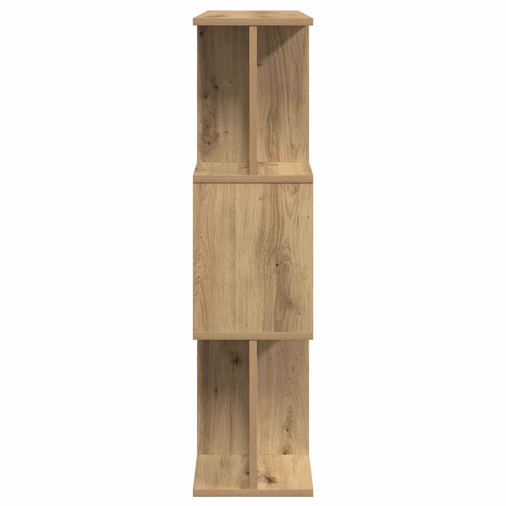 vidaXL Ντουλάπι βιβλίων Artisan Oak 80x24x96 cm Κατασκευασμένο ξύλο