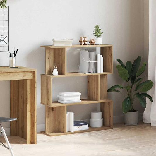 vidaXL Ντουλάπι βιβλίων Artisan Oak 80x24x96 cm Κατασκευασμένο ξύλο