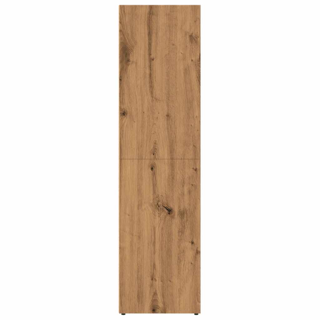 vidaXL Βιβλιοθήκη Artisan Δρυς 36x30x114 εκ. Επεξεργασμένο Ξύλο