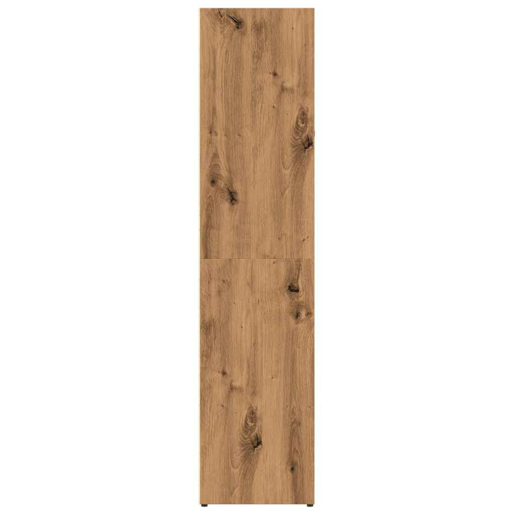 vidaXL Ντουλάπι βιβλίων Artisan Oak 66x30x130 cm Κατασκευασμένο ξύλο