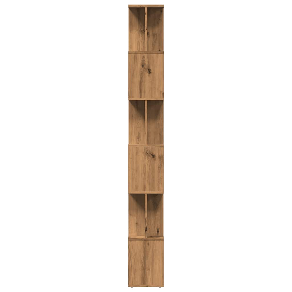 vidaXL Ντουλάπι βιβλίων Artisan Oak 80x24x192 cm Κατασκευασμένο ξύλο