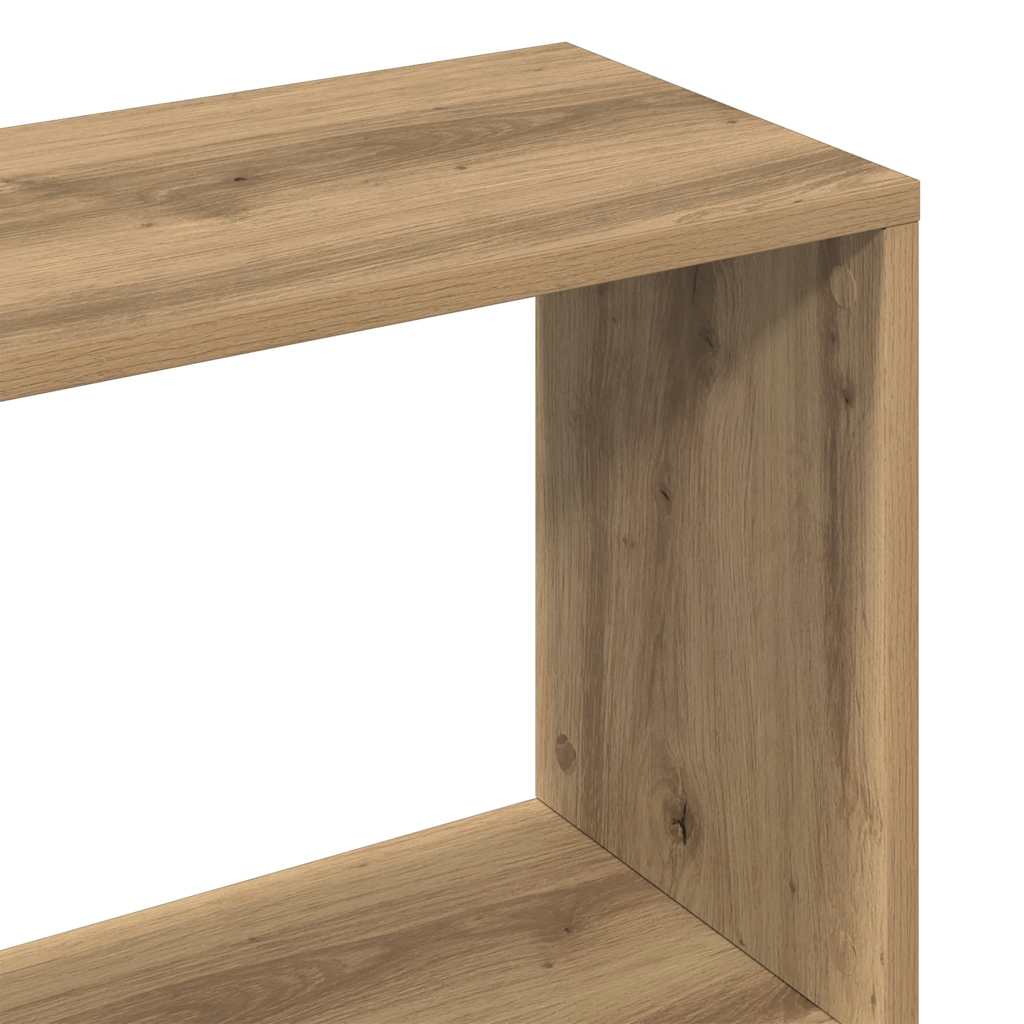 vidaXL Ντουλάπι βιβλίων Artisan Oak 97,5x29,5x100 cm Ξύλο μηχανής