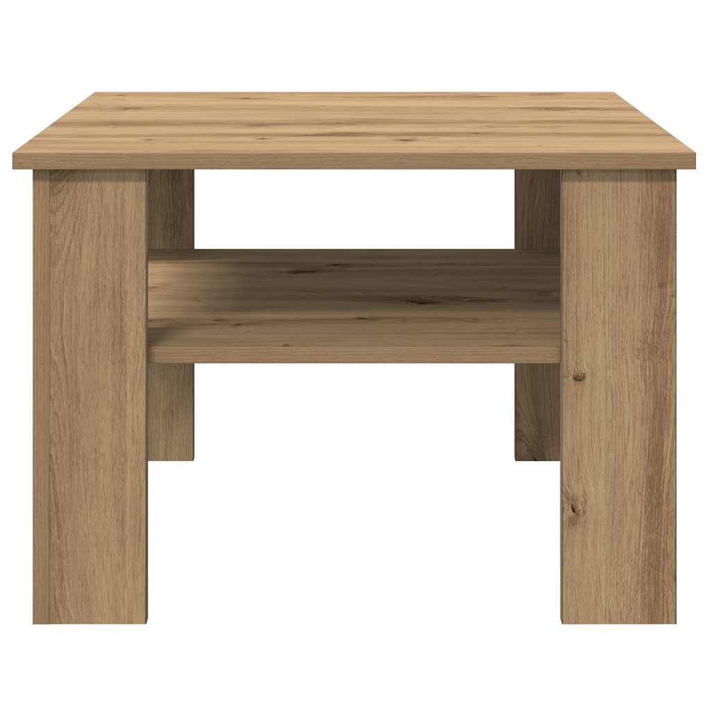 vidaXL Τραπεζάκι σαλονιού Artisan Oak 60x60x42 cm Κατασκευασμένο ξύλο