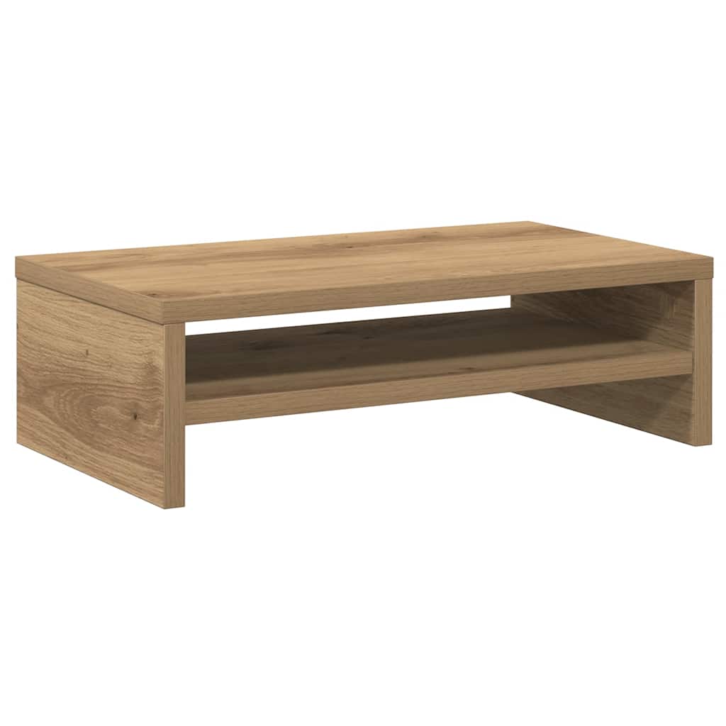 Βάση οθόνης vidaXL Artisan Oak 42x24x13 cm Κατασκευασμένο ξύλο