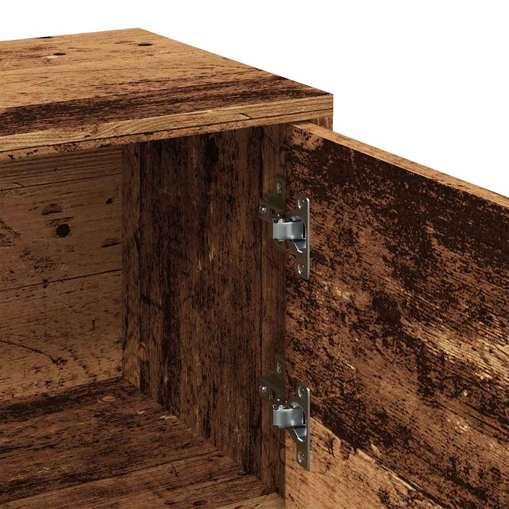 vidaXL Έπιπλο Τηλεόρασης Όψη Παλαιού Ξύλου 102x30x37,5 εκ. Επεξ. Ξύλο