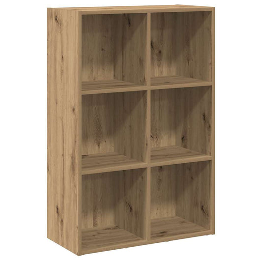 vidaXL Ντουλάπι βιβλίου/Σιδερένιο ντουλάπι Artisan Oak 66x30x98 cm