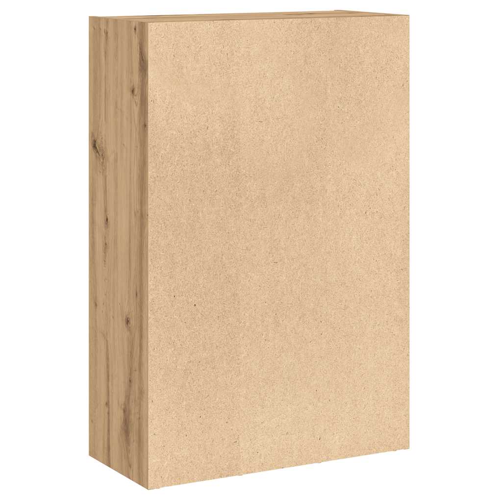 vidaXL Ντουλάπι βιβλίου/Σιδερένιο ντουλάπι Artisan Oak 66x30x98 cm