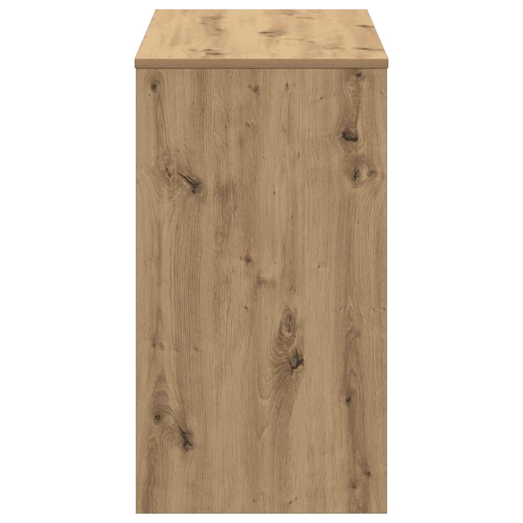 vidaXL Γραφείο Αρτισιανή Δρυς 90x40x72 εκ. από Επεξεργασμένο Ξύλο