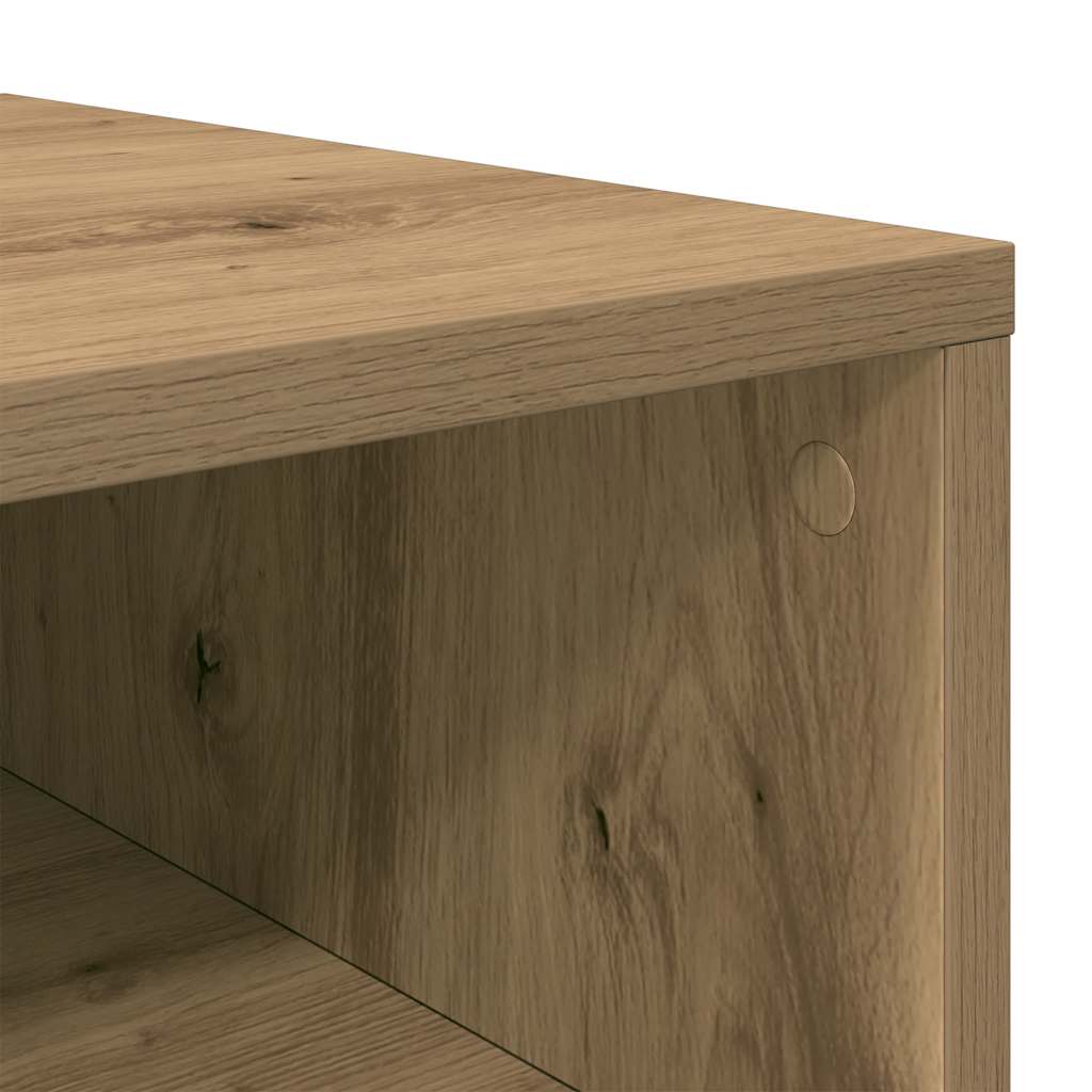 vidaXL Ράφι παπουτσιών Artisan Oak 54x34x100,5 cm Κατασκευασμένο ξύλο