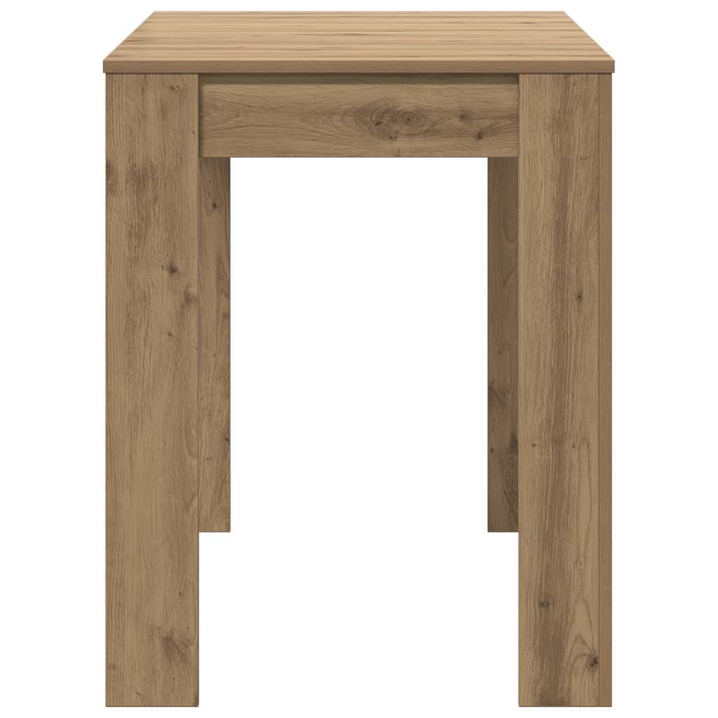 vidaXL Τραπεζαρία Αρτισιανή Δρυς 120x60x76 εκ. από Επεξεργασμένο Ξύλο