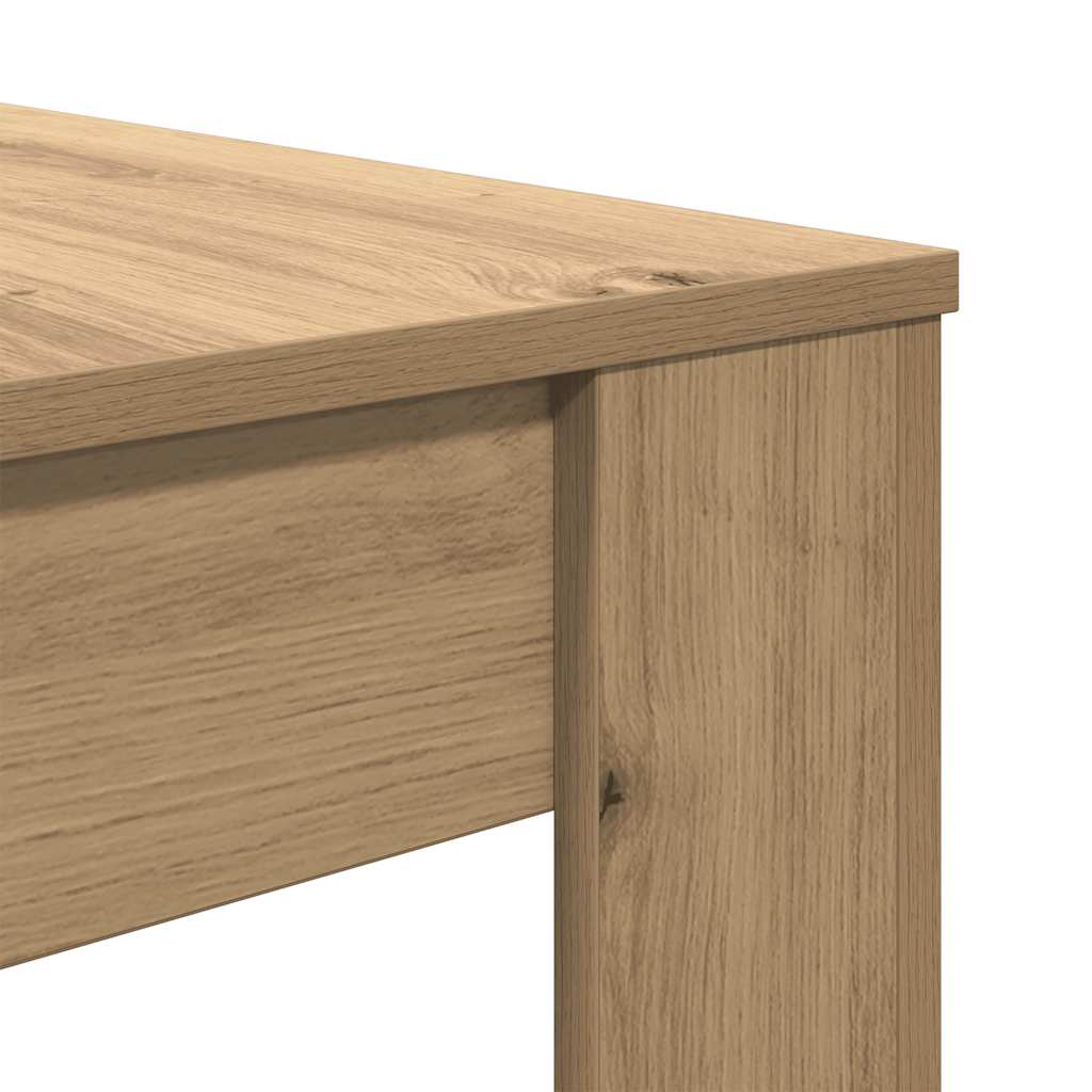 vidaXL Τραπεζαρία Αρτισιανή Δρυς 120x60x76 εκ. από Επεξεργασμένο Ξύλο