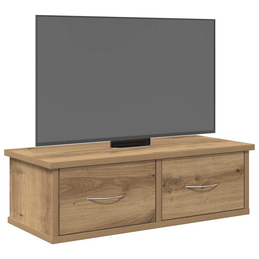 vidaXL Ντουλάπι τοίχου Artisan Oak 60x26x18,5 cm Κατασκευασμένο ξύλο