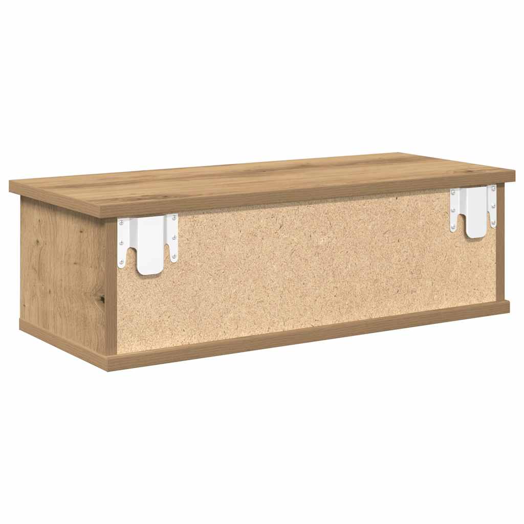 vidaXL Ντουλάπι τοίχου Artisan Oak 60x26x18,5 cm Κατασκευασμένο ξύλο