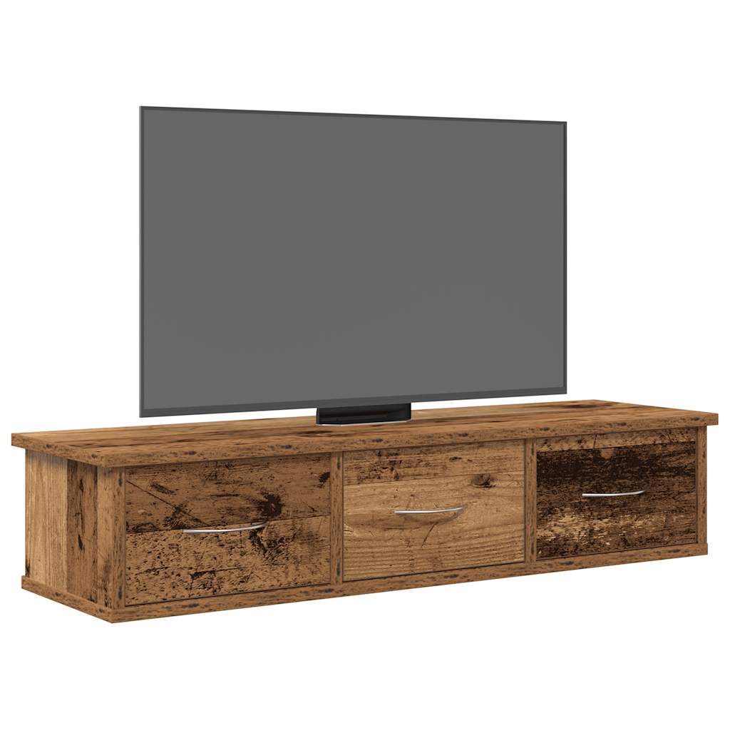 vidaXL Ντουλάπι Τοίχου Όψη Παλαιού Ξύλου 88x26x18,5 εκ
