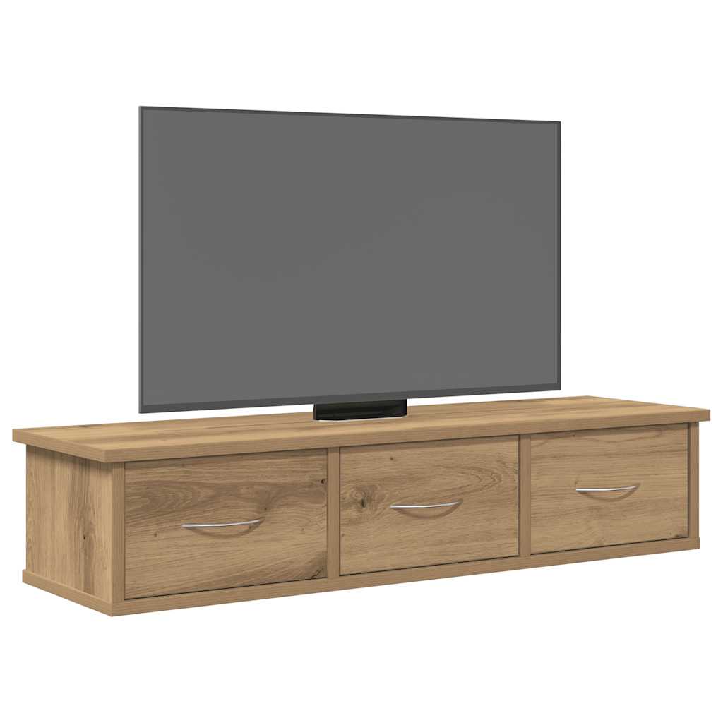 vidaXL Ντουλάπι Τοίχου Αρτισιανή Δρυς 88x26x18,5 εκ Επεξεργασμένο Ξύλο