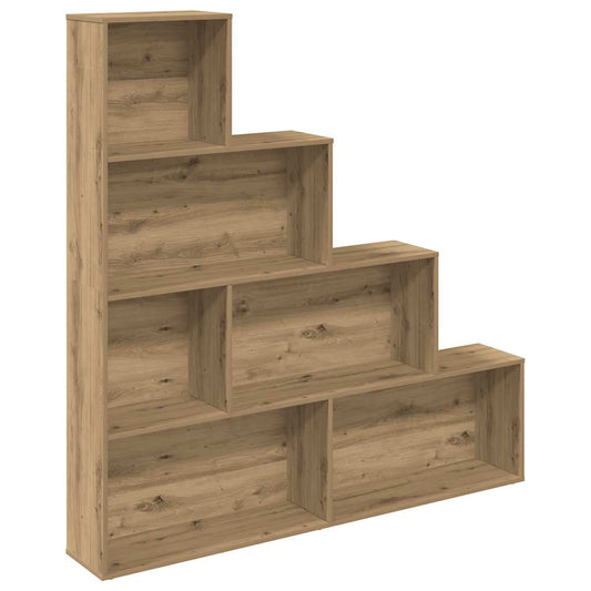 vidaXL Ντουλάπι βιβλίων Artisan Oak 157x24x160 cm Κατασκευασμένο ξύλο