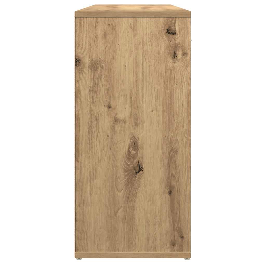 vidaXL Ντουλάπι Αρτισιανή Δρυς 88x30x64 εκ. από Επεξεργ. Ξύλο
