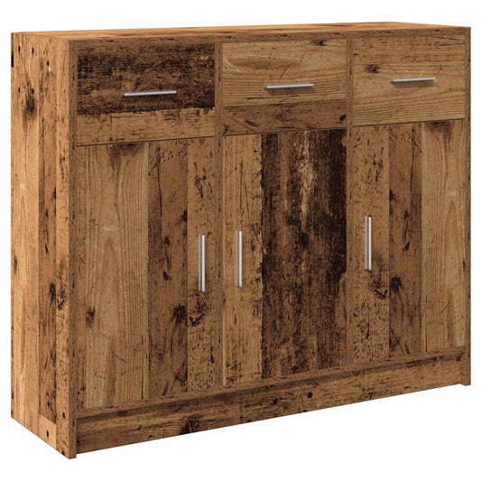 vidaXL Ντουλάπι Παλιό Ξύλο 91x28x75 εκ. από Επεξεργασμένο Ξύλο